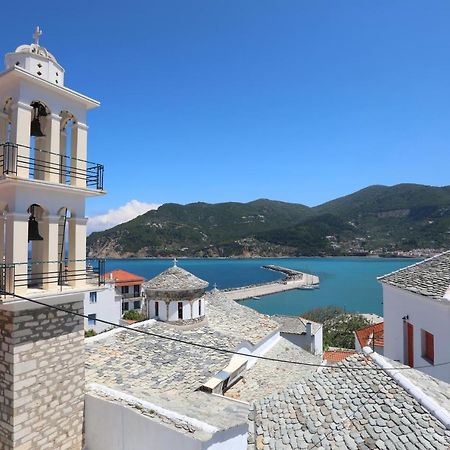 Skopelos House In Castle Panormos  Bagian luar foto