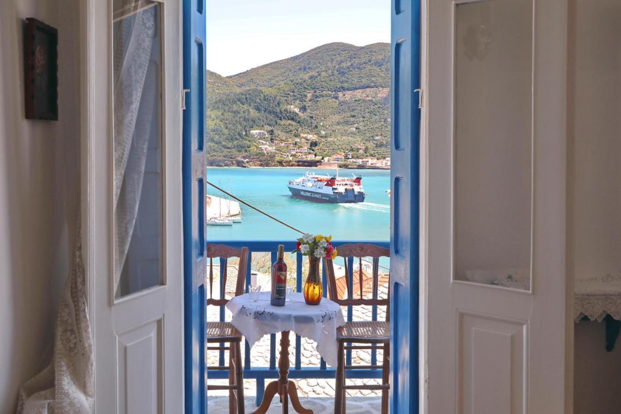 Skopelos House In Castle Panormos  Bagian luar foto
