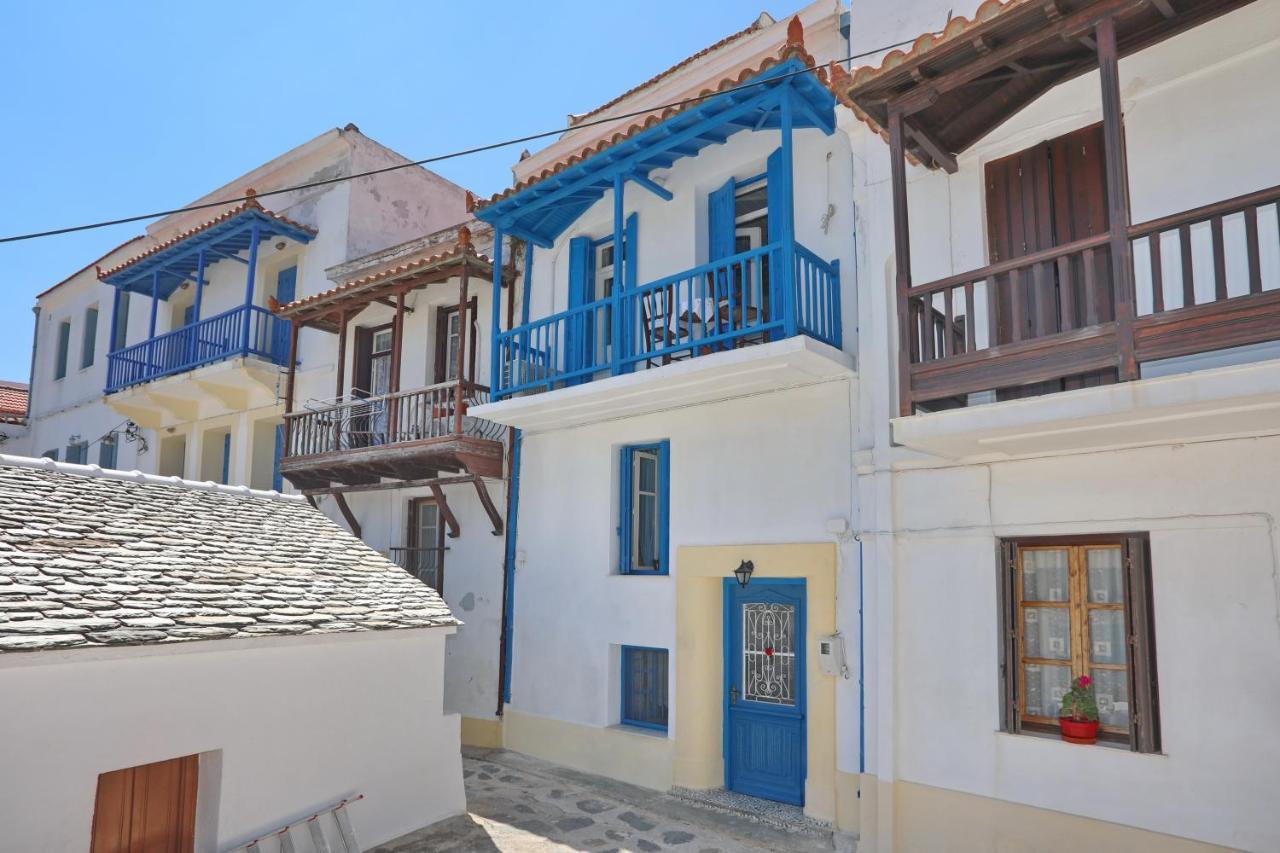 Skopelos House In Castle Panormos  Bagian luar foto