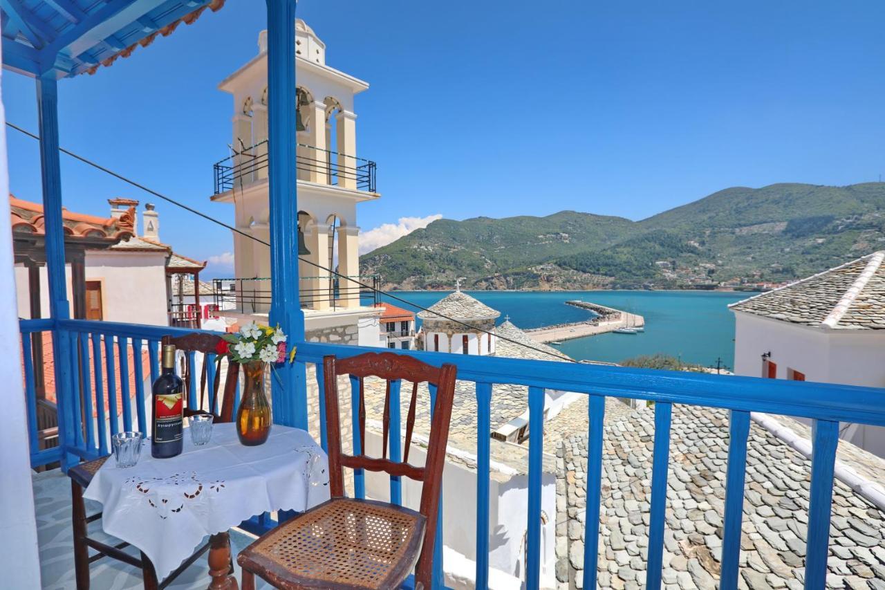 Skopelos House In Castle Panormos  Bagian luar foto